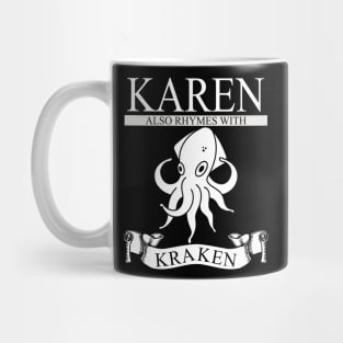 Karen Rhymes with Kraken Mug